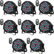 LED Par Lights 36 LED Stage Lights 7 Modes RGB DJ Lights with Sound Activated Re