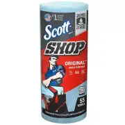 Scott Shop Multi-Purpose Blue Towels 1 Roll 550 Towels