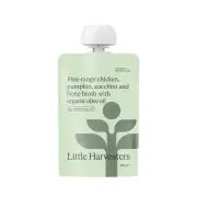 Little Harvesters Puree Pouch - Free-Range Chicken & Zucchini 120g