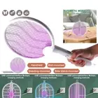 Rechargeable Electric Bug Zapper Fly Swatter Mosquito Best for Indoor outdoor