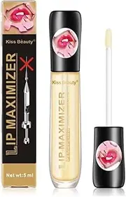 Lip Maximizer Lip Plumper Oil Gloss Moisturizing Nutritious Enhancement Lips Enhancer Serum Lip for Dry Damaged Lips Repairing Reduce Lip Fine Lines Brighten
