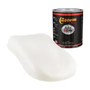 Hot Rod Flatz Ermine White Urethane Automotive Flat Car Paint, Quart Only