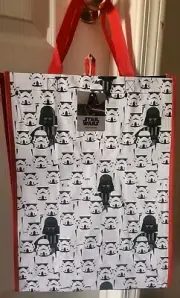 Star Wars Darth Vader & Storm Troopers Reusable/Grocery Bag 13.5 x 19 x 8 New