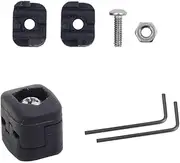 SquEqu 2 Pack Drop Away Arrow Rest String Clamp Buckle Fastener Clip Replacement Bowstring Adjustment Knob Mount for Compound Bow Fall Drop Archery Outdoor Hunting Shooting Accessory