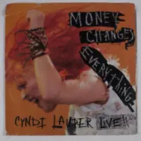 在飛比找Yahoo!奇摩拍賣優惠-《二手七吋單曲黑膠》Cyndi Lauper - Money