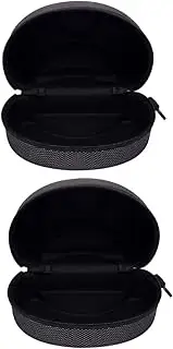 [Alipis] 2pcs Large Protective Hard Case for Ski Goggles and Shockproof Eyewear Storage Box Scratch Resistant Pouch for Snow Sports and Motorcycle Goggles