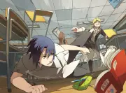 Anime naruto haruno sakura uchiha sasuke uzumaki Custom Gaming Mat Desk