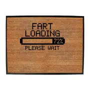 Fart Loading - Funny Novelty Doormat Man Cave Floor mat