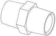Genuine Ariens Log Splitter Fitting, Hydraulic 5404-12-12 Part# 07001601