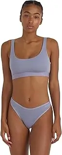 [Organic Basics] Women's Core Ribbed Cotton Thong Underwear