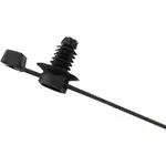 Aeroflow Fir Tree Cable Tie 4.8X210mm 2Piece 1000 Pack Black Zip Ties - AF98-4822-1000