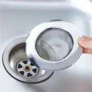 1* Steel Sink Stopper Strainer For Kitchen Bathtub Hair Catcher Drain Cover/Plug