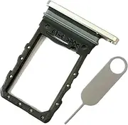 Single SIM Card Tray Slot Holder Replacement for Samsung Galaxy Z Flip6 SM-F741 (Silver)