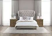 AVA 3 Piece King Bedroom Suite with La Salle Bedsides