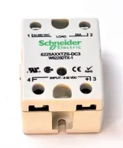 Schneider Electric 6225AXXTZS-DC3 Solid State Relay 25A 24-280VAC Out 3-32VDC In