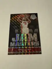 2023-24 Panini Mosaic Shaquille O’Neal Jam Masters Silver Prizm Parallel SP