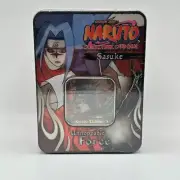 Rare 2008 Naruto CCG Sasuke Unstoppable Force Sealed Tin 1 of 3 - New! ⚔️