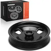 A-Premium Power Steering Pump Pulley Compatible with Dodge Charger 2006-2010, Challenger 2008-2010, Magnum 2005-2008 & Chrysler 300 2005-2010, 2.7L 3.5L 5.7L 6.1L