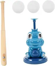 TOKIDNY 1set Boy Girl Baseball Launcher Outdoor Toy for Physical Activity Simple Press Mechanism for Easy Pitching Promotes Coordination and Teamwork Engaging Family Fun Battery Not