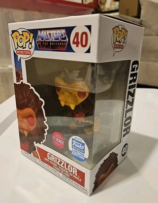 Grizzlor Flocked Funko Shop Exclusive MOTU Funko Pop 40