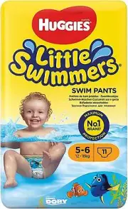 Huggies Finding Dory Little Swimmers Disposable Swim Diapers Sz_Medium_Blue