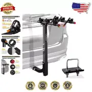 Heavy-Duty Foldable Bicycle Rack for Cars, Trucks & SUVs - Lifetime Warranty