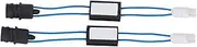 2Pcs LED Headlight Decoder, T10 LED Warning Canceller Adapter, LED Anti Flicker Decoder, Decoder Device Resistor for European Vehicles