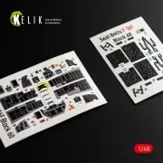 1/48 ResKit K48062 F-16F Desert Vipers Block 60 interior 3D decals for Kinetic
