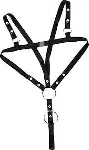 [JEShifangjiusu] Men Pouch Thong Backless Sexy G-String Jockstrap Bodysuit Suspender Costume Christmas Halloween Pranks Gift