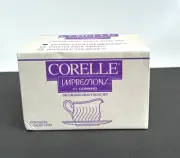 Corelle Impressions -Corning English Meadow GRAVY BOAT Set New In Box