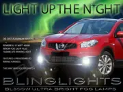 Xenon Halogen Fog Lamps Driving Light Kit for 2010-2013 Nissan Qashqai 2011 2012