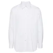 [Fumito Ganryu] Zipper Pleated Shirt