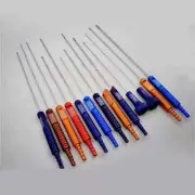 Set of 13 Pcs Liposuction Fixed Handle Cannulas Lipo Plastic Cosmetic Surgery