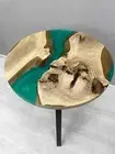 Epoxy walnut coffee table / resin coffee table / epoxy coffee table top