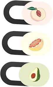 Vaguelly 3pcs Privacy Sticker Covers for Webcam Camera Cover Slide Web Camera Laptop Privacy Protection Adhesive Mini Size Lens Protector