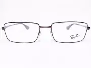 NEW Ray Ban RB6337M 2758 Mens Matte Brown Rectangle Eyeglasses Frames 53/16~140