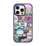 iPhone 16 Pro Impact Case MagSafe Compatible Self Care Stickers