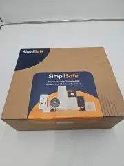 SimpliSafe Home Security System with Indoor Outdoor Cameras, 8 Piece New Sealed