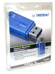 TRENDnet Compact Bluetooth Dongle TBW-105UB Crystal Clear Interference-Free New