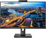 PHILIPS 275B1H QHD IPS with Hello Webcam Business Monitor Black