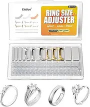[ELETIUO] 127-Pack Ring Size Adjuster for Loose Rings – 31 Sizes & 3 Styles, Invisible Ring Reducer, Jewelry Guard, Ring Resizer, Universal Fit for Men & Women – Adjusts Almost Any Ring