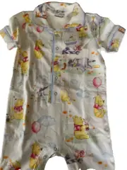 BNWT PETER ALEXANDER BABY WINNIE THE POOH ONE PIECE PYJAMA SIZE 2