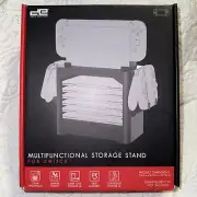 Nintendo Switch Storage Tower Stand | Game Disk Rack & Controller Holder - Black