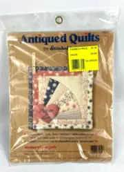 Dimensions Stitchables Antique Quilt Stitch Kit 72011 "Mother is Love" VTG NIP
