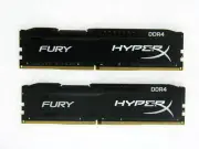 Hyperx 16GB (2x8GB) DDR4 Memory Kit 2400MHz HX424C15FBK2/16 288pin Desktop DIMM