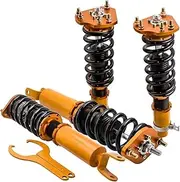 Complete Coilovers Full Coilover Suspension Lowering Kits Adj. Height Shocks ，Compatible With PRELUDE BB1-BB9 1992-2001