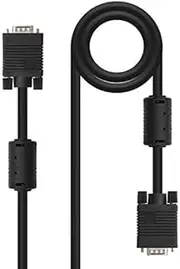 Monkey Ladder 3m SVGA Cable with Ferrite Monitor, Projector and PC HDB15/M-HDB15/M Black