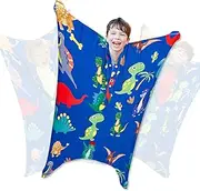 Dinosaur Sensory Body Sock for Autistic Kids - Improve Processing Disorder, Special Needs Gifts for Children With Sensory Issues (Small)