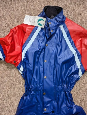 Vintage 80s Belstaff Motorcycle Stormshield One Piece Riding Suit Old New Stock
