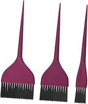 CRILSTYLEO 3pcs Hair Color Brush Hair Coloring Tools Tint Brush Hair Color Bowls Hair Dye Bowl and Brush Kit Colorthe Hair Color Applicator Brush Hair Tinting Brushes Hair Dying Kit Dye Brush